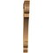 Ekena Millwork Olympic Traditional Smooth Bracket, Western Red Cedar, 3 1/2"W x 38"D x 38"H BKT04X38X38OLY01SWR - alternate 2